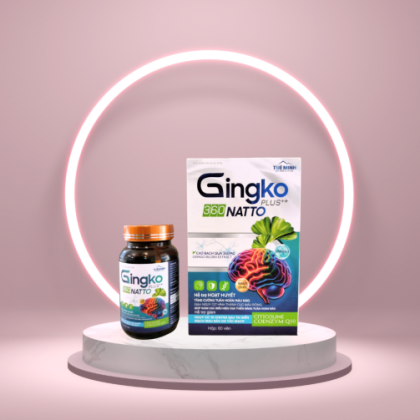 Ginko 360 Natto Plus++ – Giảm Nguy Cơ Đông Máu, Hỗ Trợ Phòng Chống Đột Quỵ