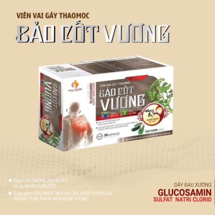 Viên Vai Gáy Thảo Mộc Bảo Cốt Vương – Giúp Giảm Đau Nhức Mỏi Vai Gáy, Khớp