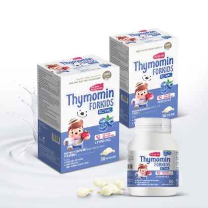 THYMOMIN FORKIDS ROYAL – Dinh Dưỡng Giúp Bé Ít Ốm Vặt